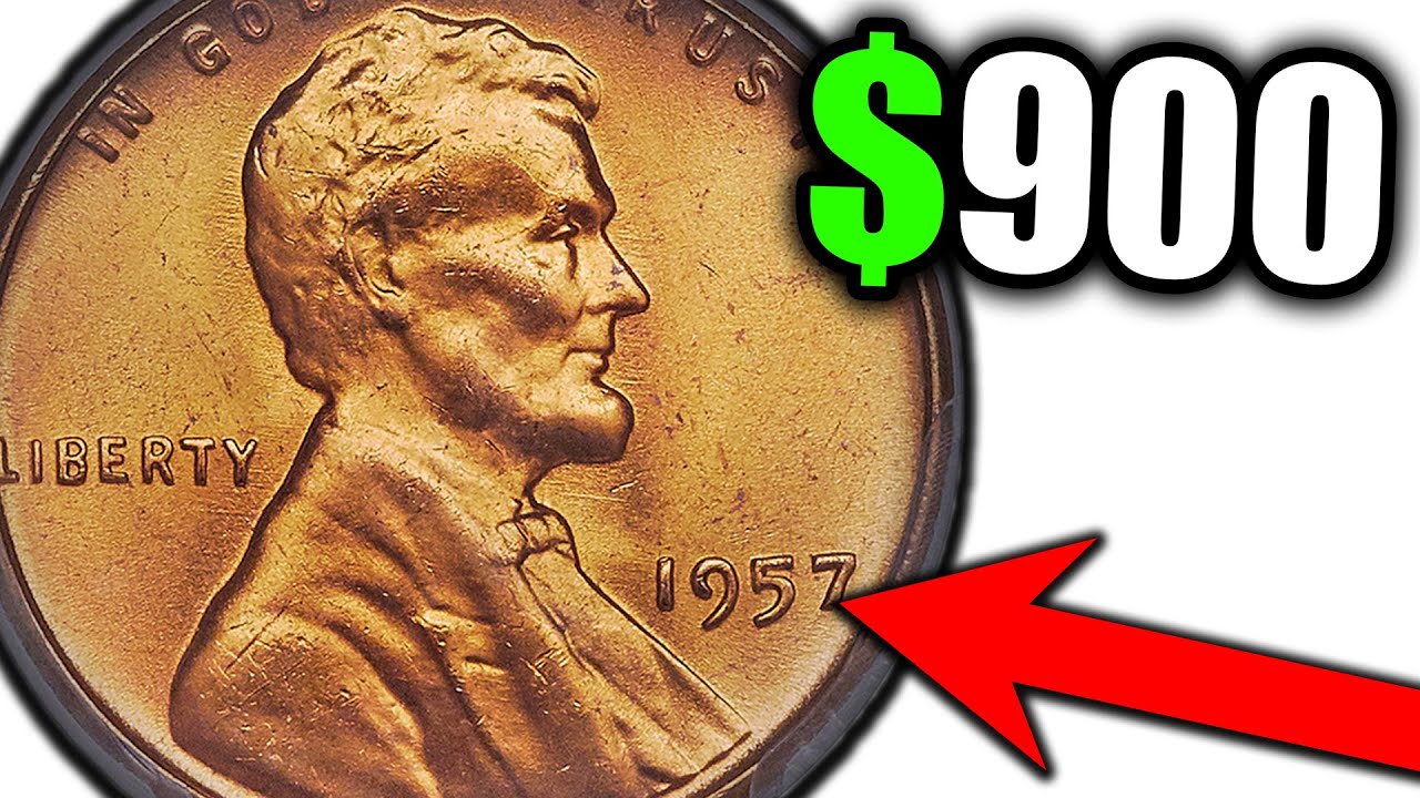 1957 Wheat Pennies are Worth Money?? YouTube