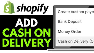 How to Add Cash on Delivery (COD) on Shopify 2025 (QUICK & EASY)