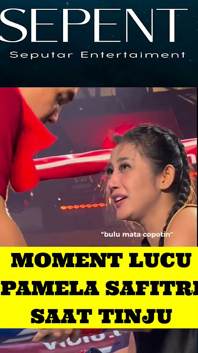 KOCAK, PERCAKAPAN PAMELA SAFITRI SAAT BOXING DI HSSSPORTS ‼️