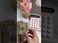 TELLER SHORTED ME $10!! Counting Cash For The Week #asmrsatisfying