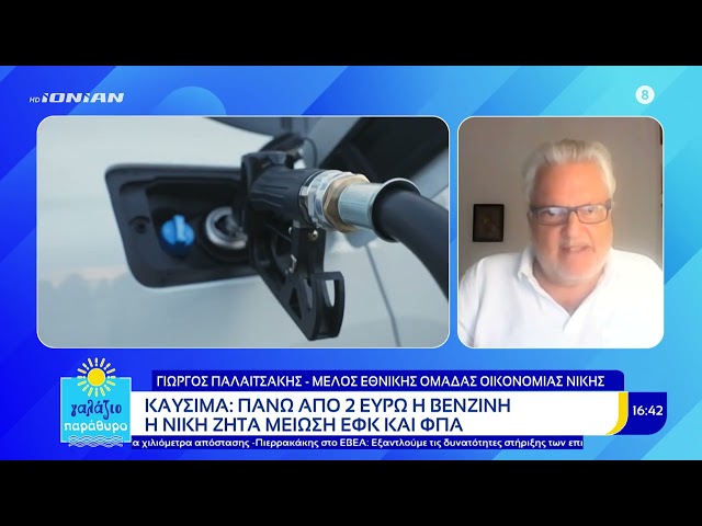 «Ανάσα στα καύσιμα με μείωση φόρων» | Γ. Παλαιτσάκης