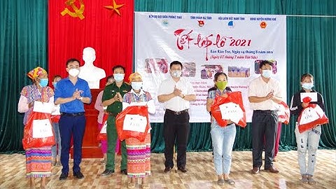 Tổ chức TẾT LẤP LỖ cho bà con dân tộc Chứt