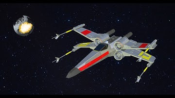 Star Wars X Wing model for Phoenix Flight Sim