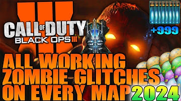 Black Ops III Zombies | EVERY WORKING GLITCH | ALL MAPS