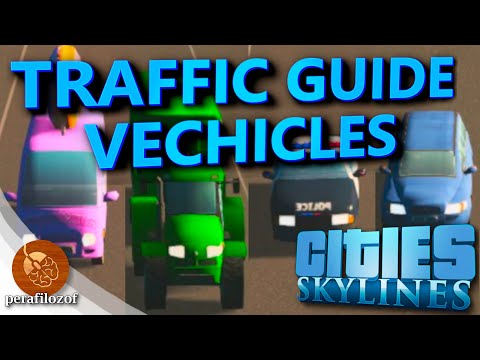 🚗 How to fix traffic flow, All about Vehicles Tutorial for Cities: Skylines | Traffic guide #1
