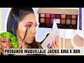 PROBANDO MAQUILLAJE: PALETA DE SOMBRAS JACKIE AINAXABH FUE UN LODAZAL?♥BeautybyNena