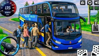 Bus Driving Games City Coach: Realistic Public Transport City Passenger Bus Game - android gameplay screenshot 1