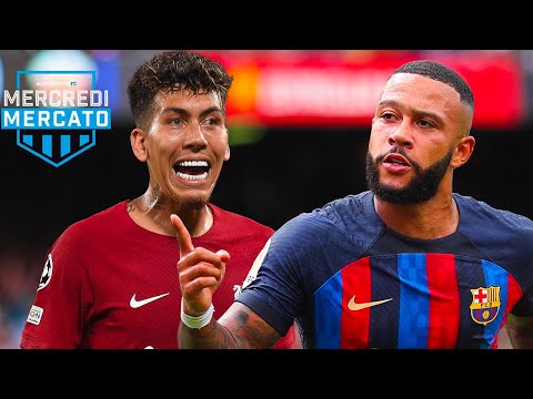 Mercato - Échange entre le Barça et Liverpool pour Memphis et Firmino ?