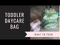 What to Pack in a Toddler's Daycare Bag | Autumn Rene