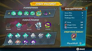 TMNT Big Utrom Damage and build for Shredder Croc Arcade boss