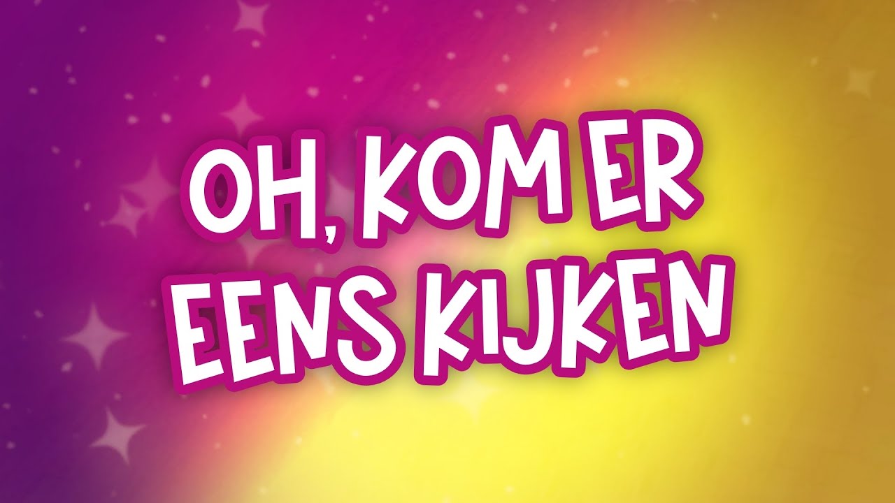 Oh, Kom Er Eens Kijken 🎶👀 ️ | Karaoke 2023 | Snoep Piet - YouTube