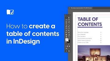 How to Create a Table of Contents in InDesign | Flipsnack.com