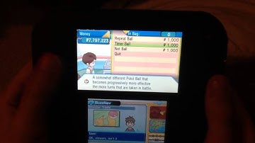 Where to find net balls, timer balls, and repeat balls in Pokemon ORAS