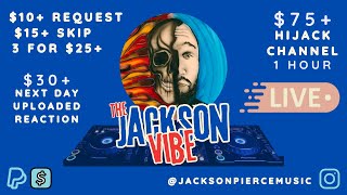 Jackson Pierce LIVE Music Reactions & Feedback to YOUR Requests!!