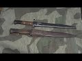Сравнение Штык-ножей Маузер 98К и Застава М48/German Mauser 98K Bayonet vs. Yugo Zastava M48 Bayonet