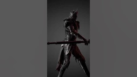 Dark Knight 3d character model for unreal #3d #gaming #cg #gameready #lowpoly #unreal #horror