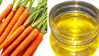 طريقه عمل زيت الجزر  How to made carrot oil