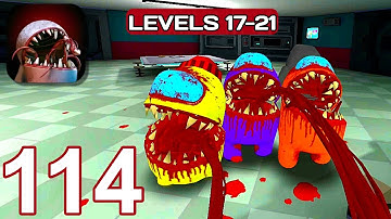 Imposter Hide 3D Horror Nightmare - Gameplay Walkthrough Part 114 - Levels 17-21 [iOS,Android]