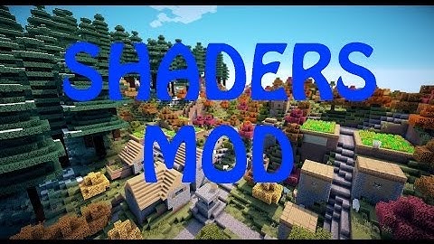 Minecraft Mod Review - GLSL Shaders/Water Shaders mod!