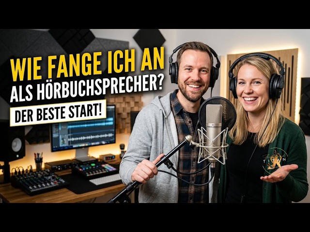 Wie fange ich als Hörbuchsprecher am besten an ?