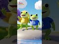 അഞ്ചു ചെറിയ തവളകൾ  - Five Little Frogs | Malayalam Rhymes for Children | Galatta Kids | Shorts