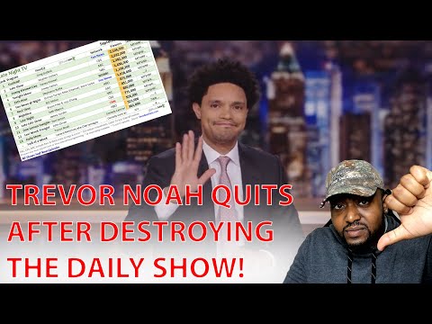 EMBARRASSING! Trevor Noah ‘QUITS’ The Daily Show After Ratings Tank To LAST PLACE!