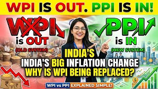 ​WPI vs PPI Explained: India's Big Inflation Shift (Economy 2026)
