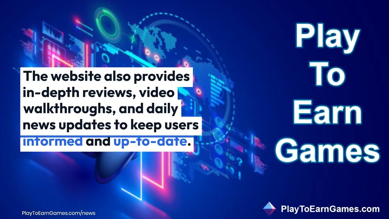 PlayToEarnGames.com: P2E, NFT & Crypto - Your Web3 Games, Blockchain Games Review Source