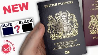 New BRITISH Passport 2022 reveal is it Black or Blue? Do Changes apply to all UK passports now?