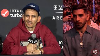 Max Holloway on Ilia Topuria 'socially awkward' KO reaction at UFC 300