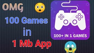 100 games in 1 mb App || Playstore 100 games in 1 game || tech friends screenshot 3