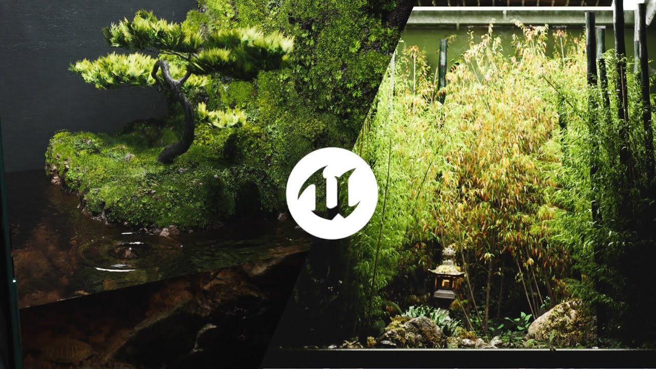 Rain Gardens [Forest in a Bottle] | UE5