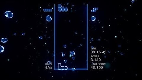 Tetris® Effect: a perfect  tetris