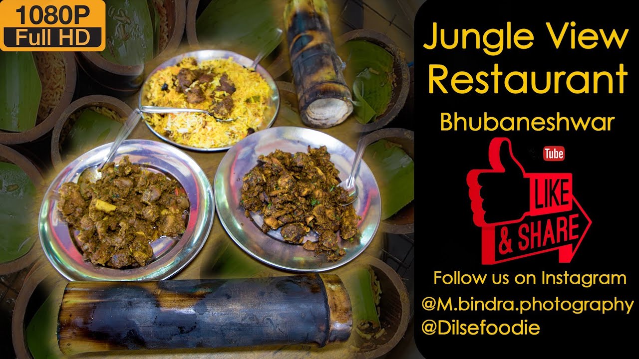 Bamboo Mutton Biryani And Chicken At Jungle View | Karan Dua | Dilsefoodie Official