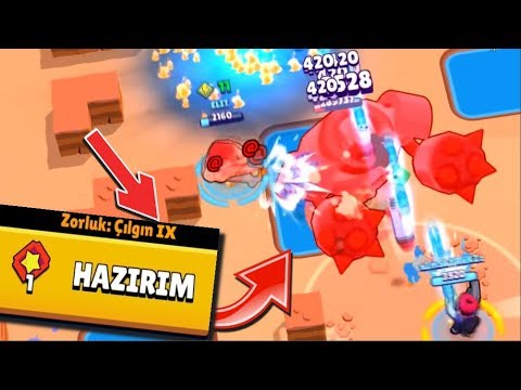 ÇILGIN 9 BOSS! DÜNYA 1.si BİLE YENEMEDİ! Brawl Stars