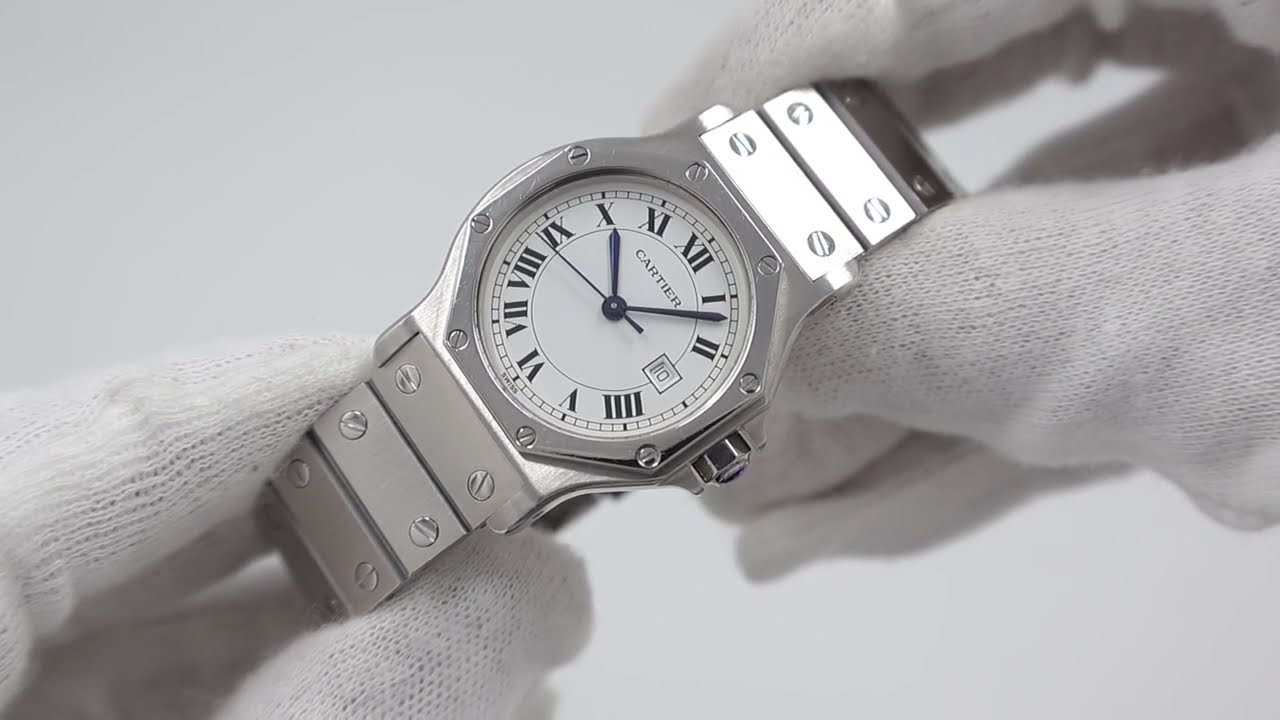 CARTIER カルティエ サントスオクタゴン Ref.2965 LMサイズ【スイート