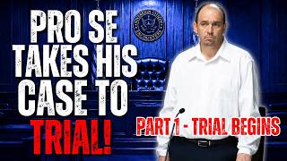 Pro Se Defendant Takes His Felony Case to Trial! | Opening Statements | Part 1