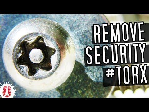 4 METODI! Come rimuovere le viti Torx di sicurezza (viti a stella) #DIY #Lifehacks