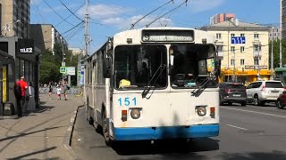 Троллейбус Екатеринбурга Зиу-682Г [Г00] Борт. №151 Маршрут №9 На Остановке 