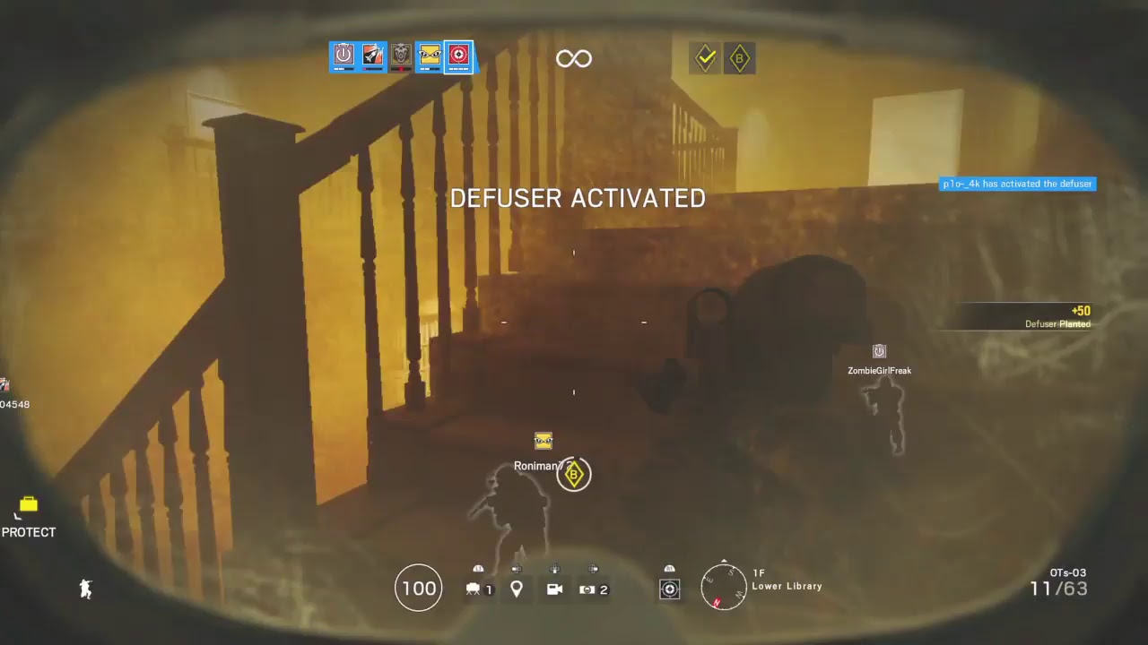 The Tom Clancy 's R6S with # PlayDose