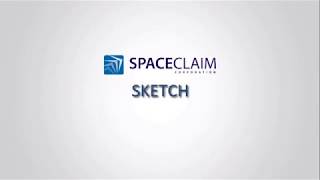 Learn SpaceClaim Basics - 3.Sketch