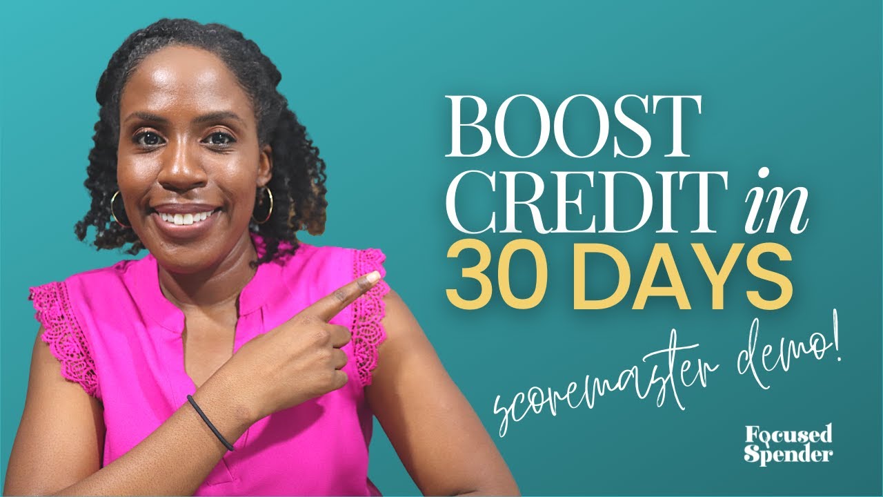 Score Master Review & Demo. How to Boost Your Credit Score in 30 Days ...