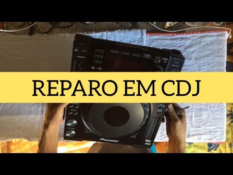 Como reparar CUE e JOG CDJ 850 Pioneer