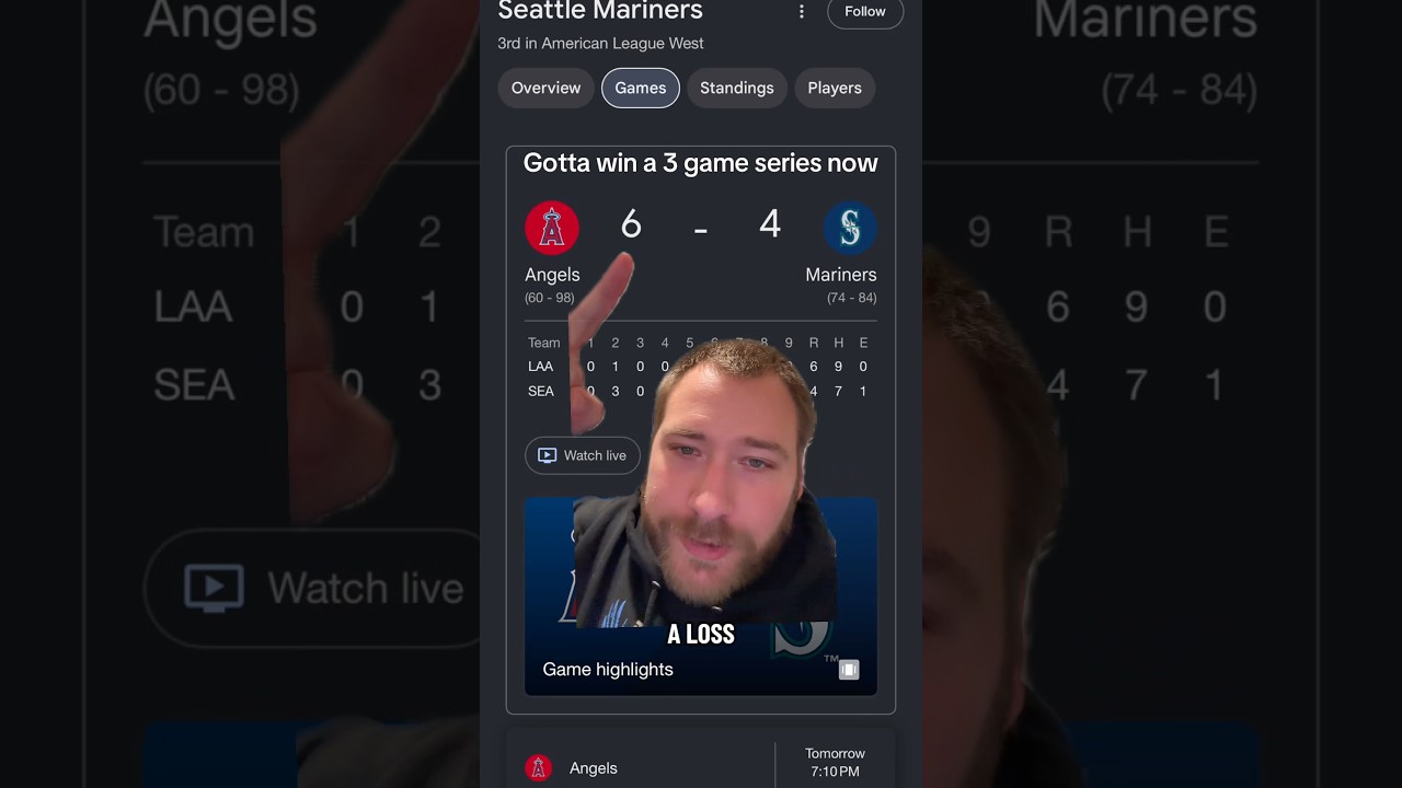 The Mariners NEED two more wins