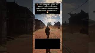 “We all wanted a happy ending — RDR2 gave us something real instead.”#rdr #rdr2