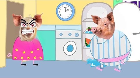 The Next Meal- Peppa Funny Animation 🐷🔥