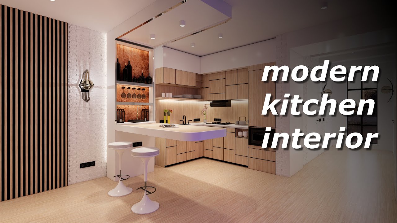 SketchUp: The Future of Modern Kitchen Interior Design - YouTube