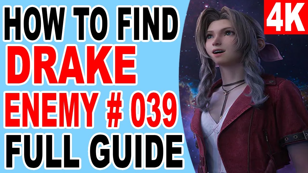 FF7 Rebirth How to Find Sandstorm Drake Enemy No. 039 Monster Location - Final Fantasy 7 Rebirth