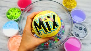 Mixing My Old Slime and ORBEEZ to Make a Huge Slime Smoothie!