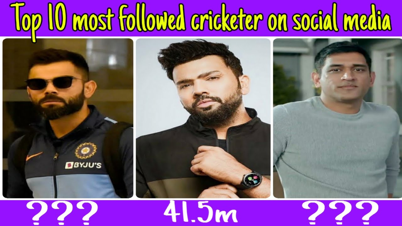 Top 10 Most Fan Following Cricketer On Social Media Instagram Facebook top-10-most-fan-following-cricketer-on-social-media-instagram-facebook